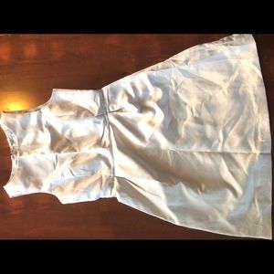 Satin champagne dress